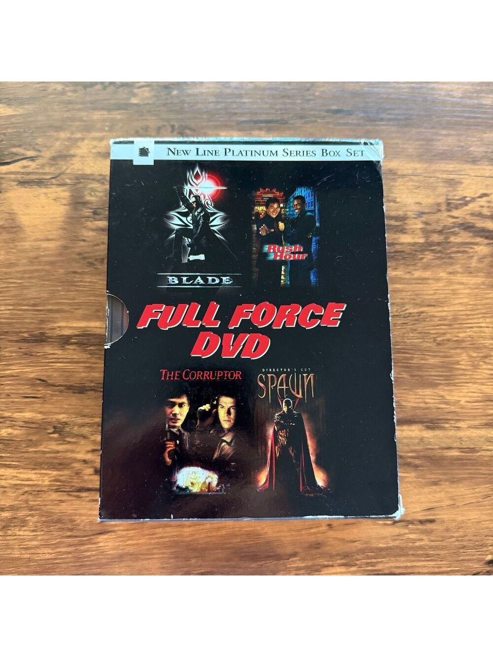 Vintage 90s Full Force DVD Gift Set 1999 Four Disc Action Movie Collection
